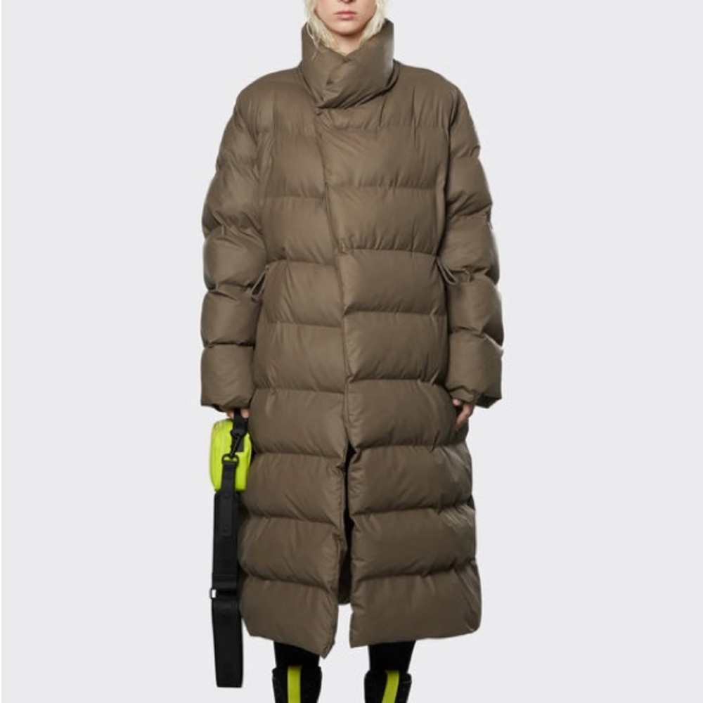 RAINS Puffer Coat, New w/ tags